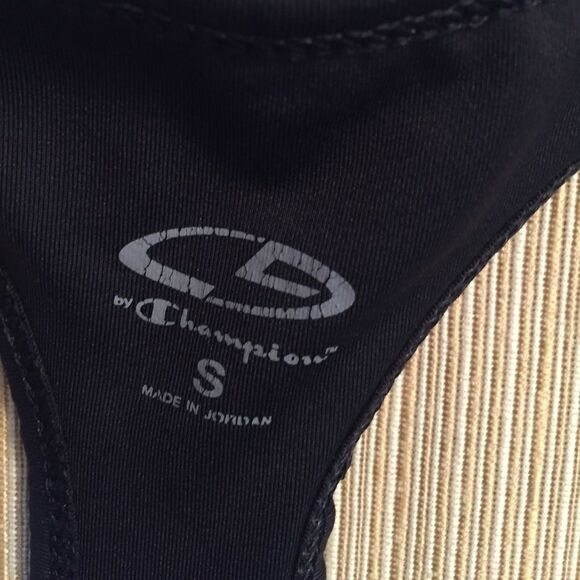 Champion black workout bra, size Small - Picture 2 of 4